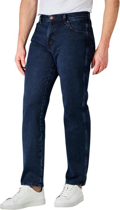 Actual product image Wrangler Texas Jeans Straight Fit Coalblue Stone (W36/L32)