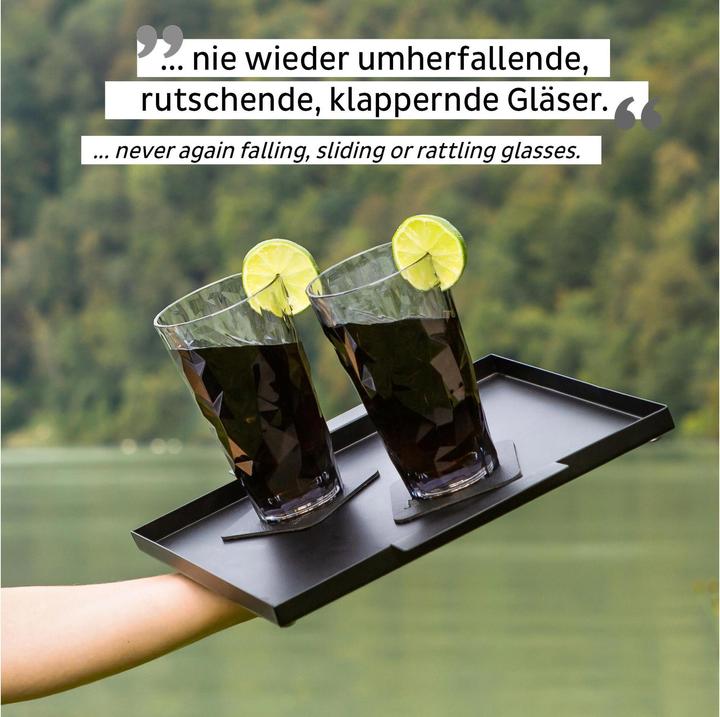 Produktbild Silwy Magnet-Kunststoffgläser Longdrink Grau
