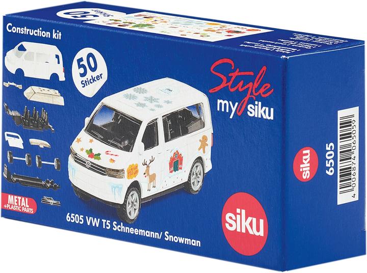 Actual product image Siku VW T5 Snowman - LIMITED EDITION