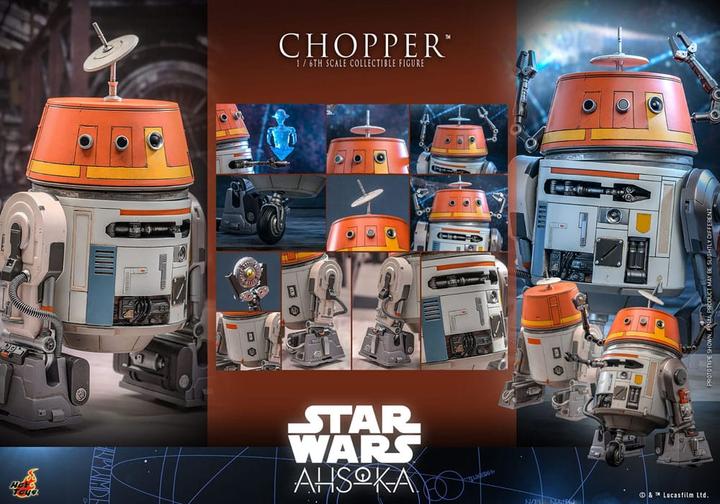 Immagine prodotto Hot Toys Star Wars: Ahsoka Action Figure 1/6 Chopper 18 cm
