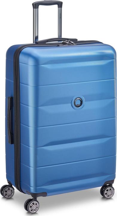 Delsey Comete Plus Trolley Case - 77 cm - Blue (104 l, XL (ab 115l))