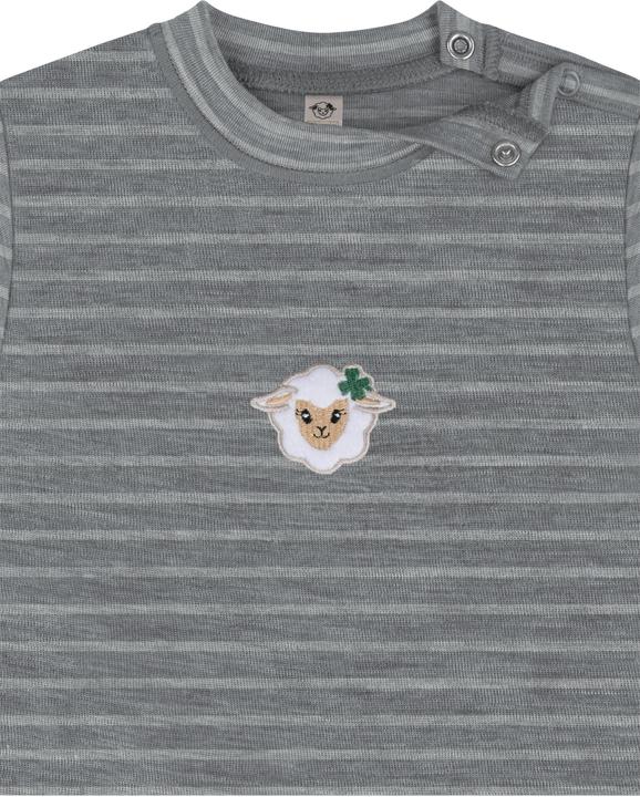 Actual product image Normani Set of 2 baby merino short-sleeved body "Tihoi" - 9313 (74)