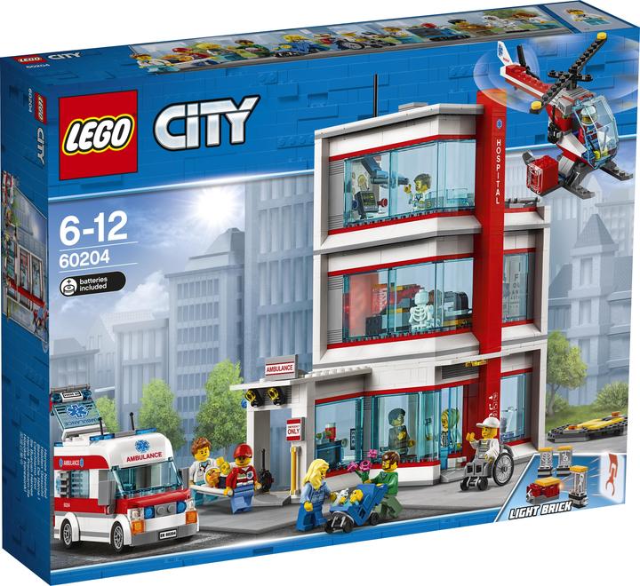 Actual product image LEGO Hospital (60204, LEGO City)