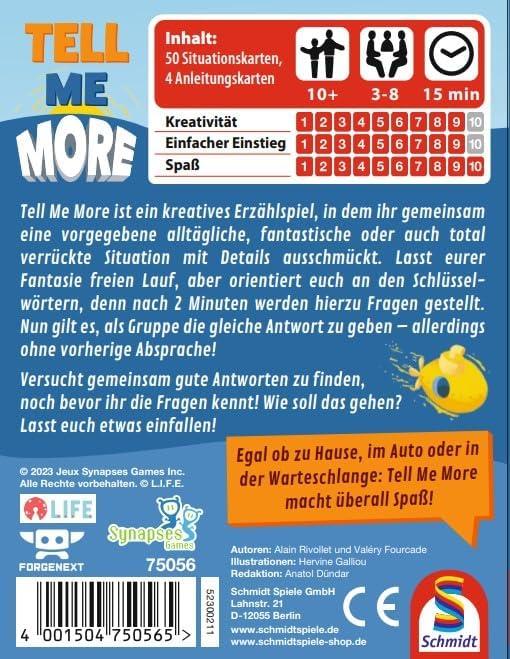 Etichetta energetica Schmidt Spiele Dimmi di più (d) (Tedesco)