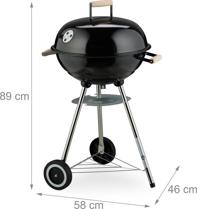 Produktbild Relaxdays Kugelgrill (46 cm)