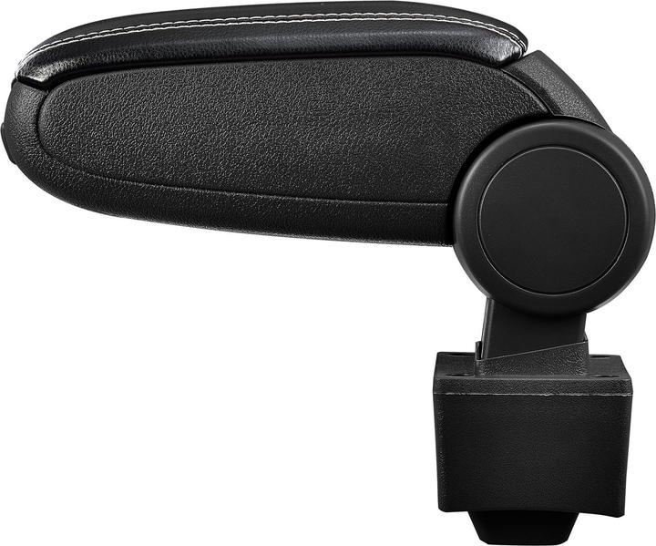 Actual product image Pro-Tec Centre armrest Audi A3 S3 8L 96-03 with storage compartment imitation leather black with white