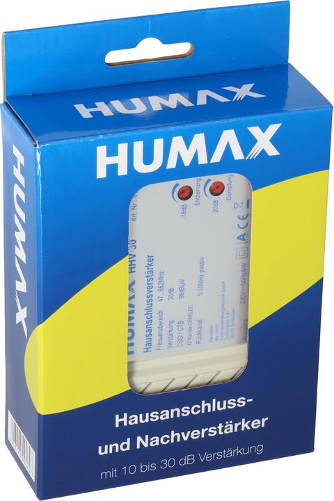 Produktbild Humax Mehrbereichsverstärker HHV 30 HAUSVEÄRKER 20/30DB (Verstärker)