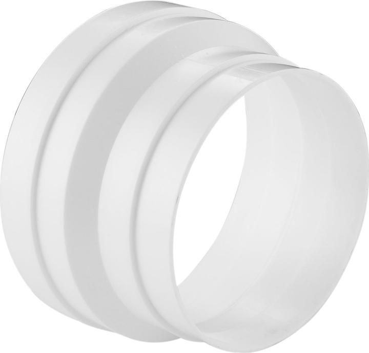 Actual product image IKM Round duct Ventilation duct reducer from system 150 to system 125 plastic