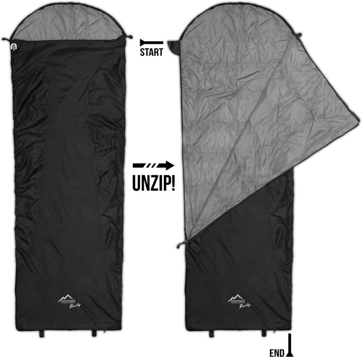 Produktbild Normani Ultralight-Schlafsack Touren-Sommerschlafsack - 8474 (210 cm)