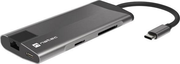 Produktbild Genesis NATEC multiport Fowler Plus USB-C (USB-C, 3 Ports)