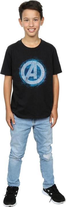 Image du produit - T-shirt AVENGERS GLOWING LOGO - Garçon (152, 158)