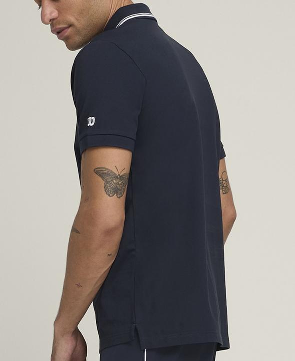 Actual product image Wilson Team Pique Polo Crew Men Navy (XXL)