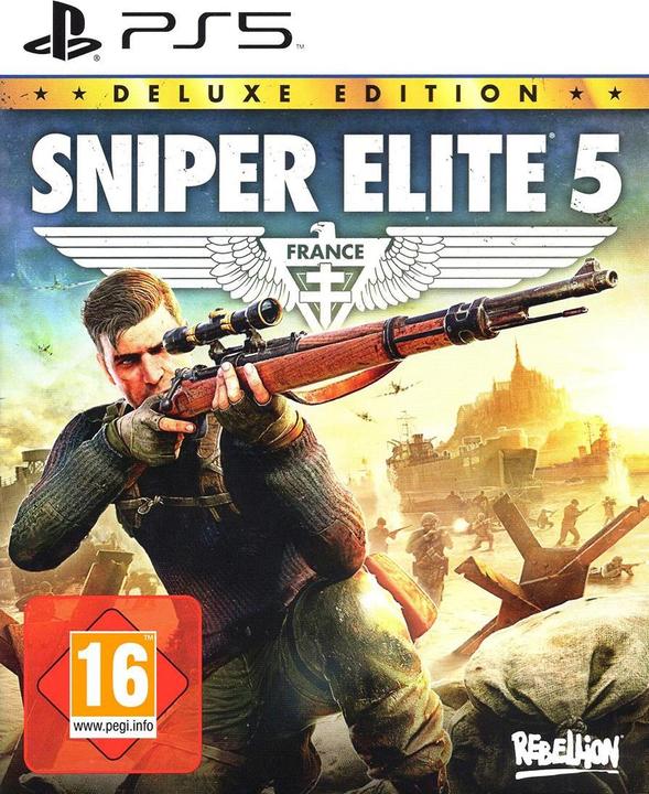 Actual product image Sold Out Sniper Elite 5 - Deluxe Edition (PS5, DE)