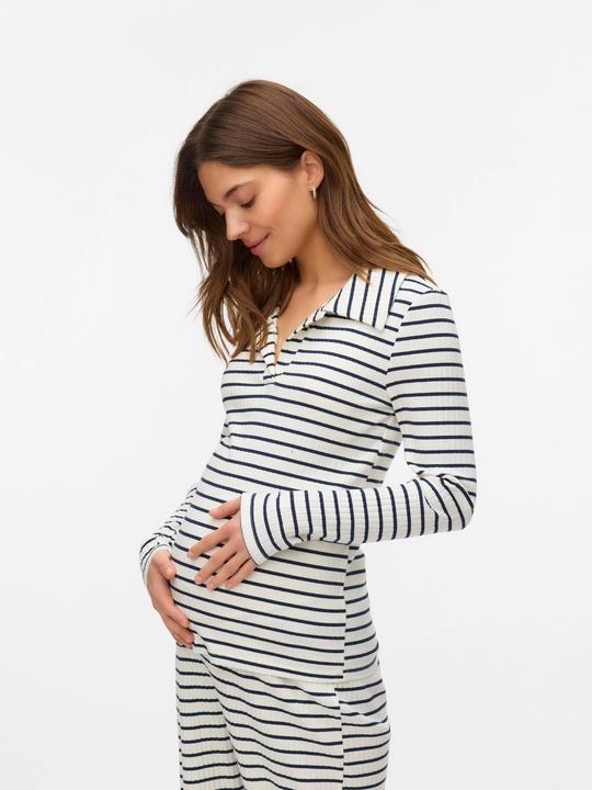 Image du produit Vero Moda Maternity Normal geschnitten Polokragen Top Polo (XS)