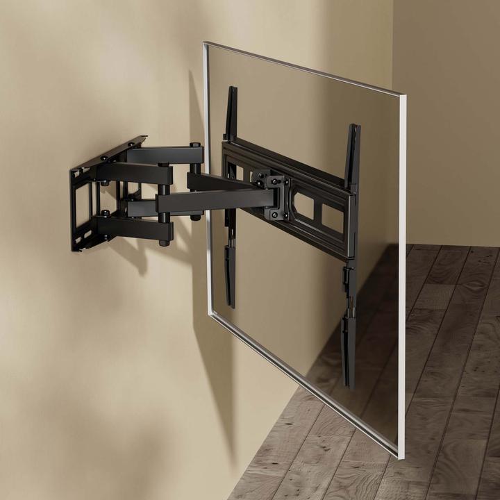 Produktbild Wiltec TV-Wandhalterung 37-80 Zoll Bildschirm Fernsehhalter schwenkbar neigbar (80", 40 kg)