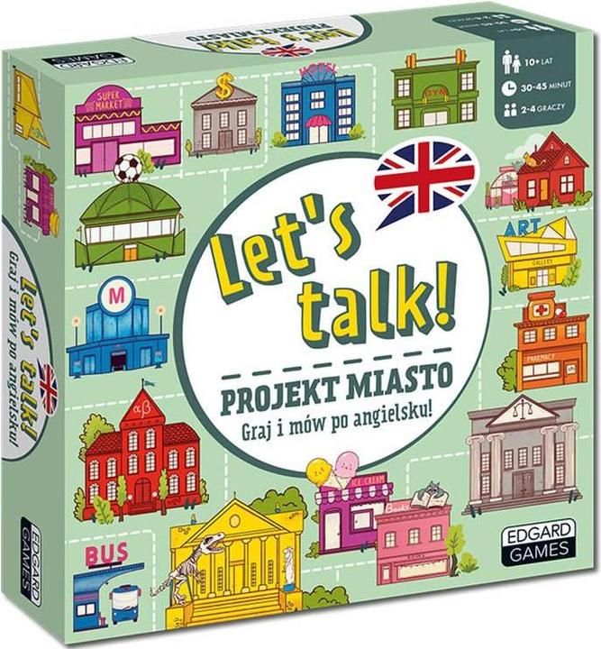 Image du produit Jeu pour apprendre l'anglais Projekt Miasto GR0536 (Anglais)