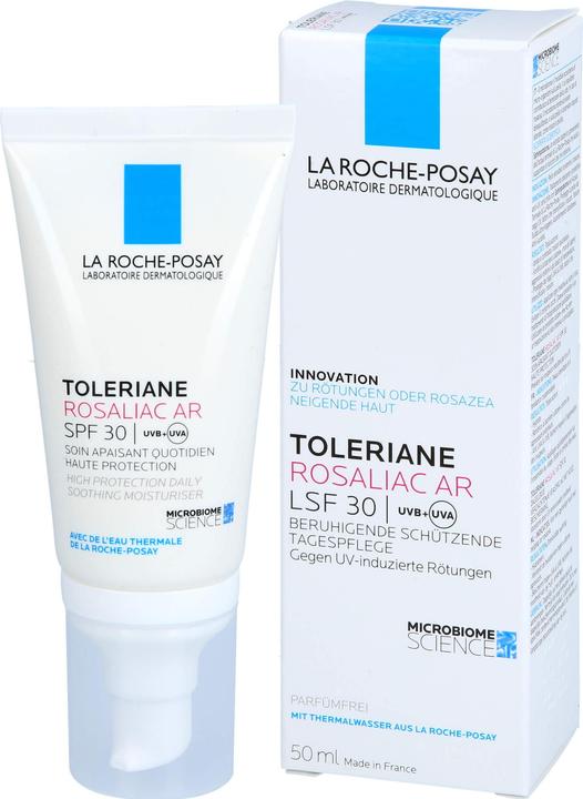 Image du produit La Roche Posay Toleriane Rosaliac AR (Crème solaire visage, SPF 30, 50 ml, 75 g)