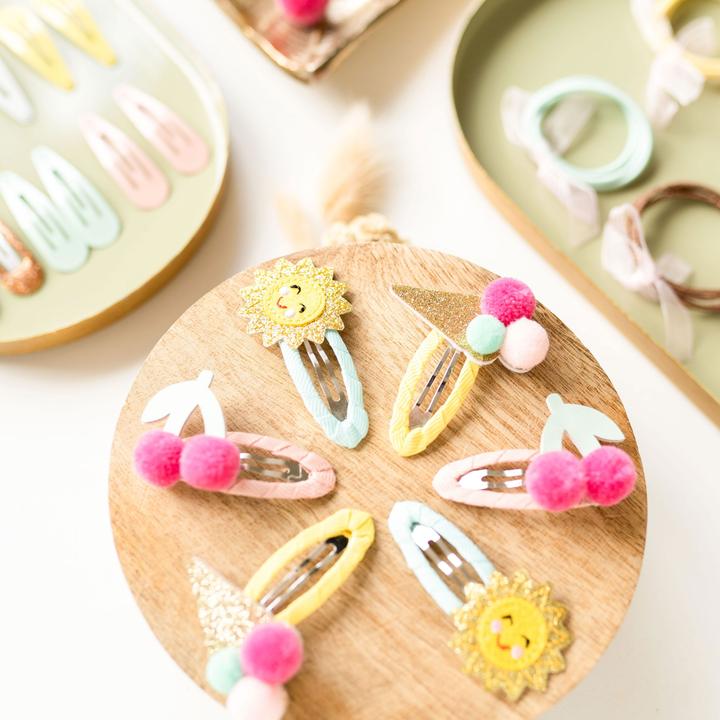 Actual product image Papierdrachen 48 Hair clips & hair ties - ice cream (Hair tie)