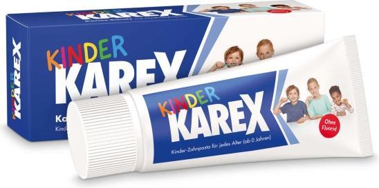 Actual product image Karex Children toothpaste fluoride free (50 ml)