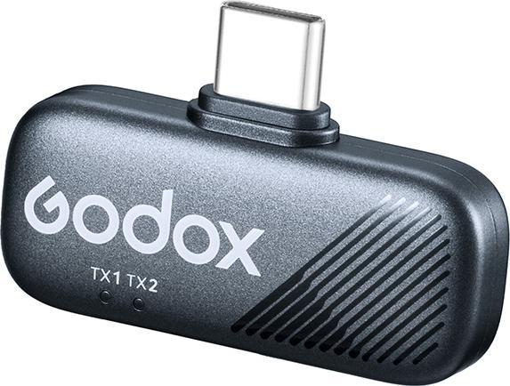Actual product image Godox Cube C Combo Kit2 2.4GHz Wireless Microphone System