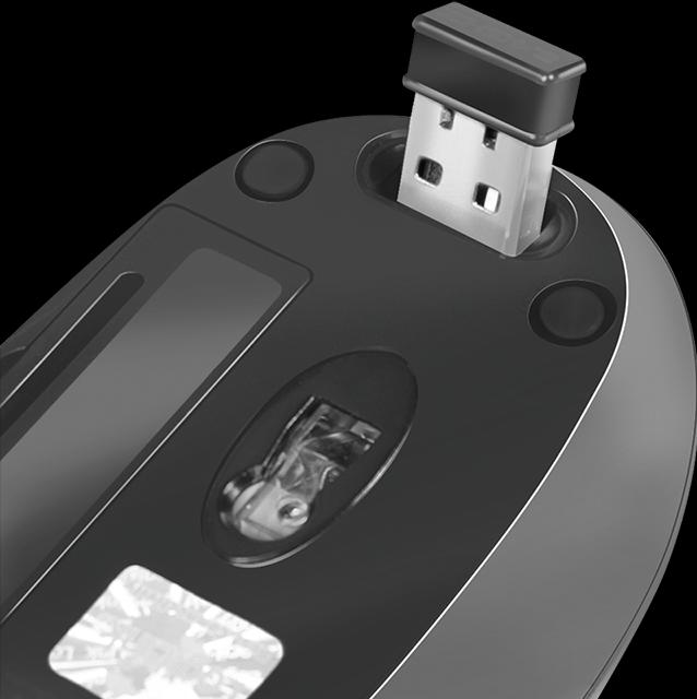 Immagine prodotto LogiLink Mouse ottico senza fili 2.4 GHz Mini con Autolink (Senza fili)