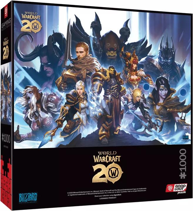 Good Loot Puzzle Gaming Puzzle: World of Warcraft 20th Anniversary 1000 elementów (1000 pieces)