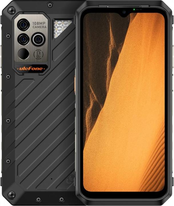 Image du produit Ulefone Power Armor 19 (256 Go, Noir, 6.58", Double SIM, 108 Mpx, 5G)