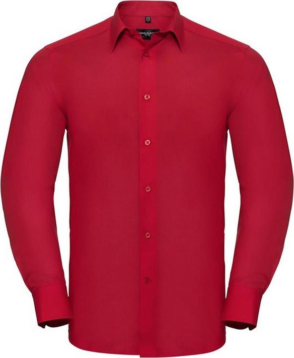Russell Polycotton Pflegeleichtes Langarmhemd Formal