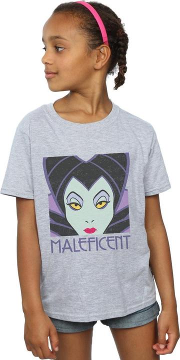 Immagine prodotto Disney Maleficent Cropped Head Maglietta Ragazze (152, 158)