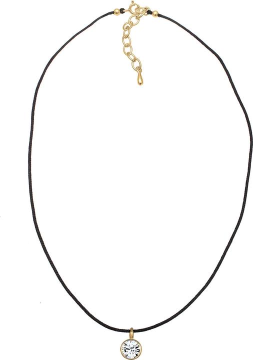 Produktbild Elli Halskette Basic Choker Kristalle 925 Silber (Nylon, Glaskristall, 925er Sterling Silber, 36 cm)