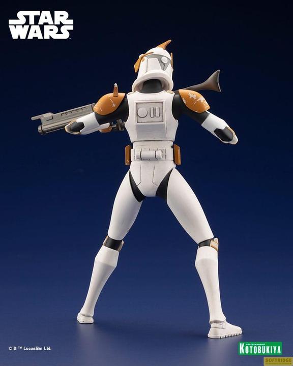 Actual product image Kotobukiya Star Wars The Clone Wars statuette PVC ARTFX 1/10 Commander Cody 17 cm