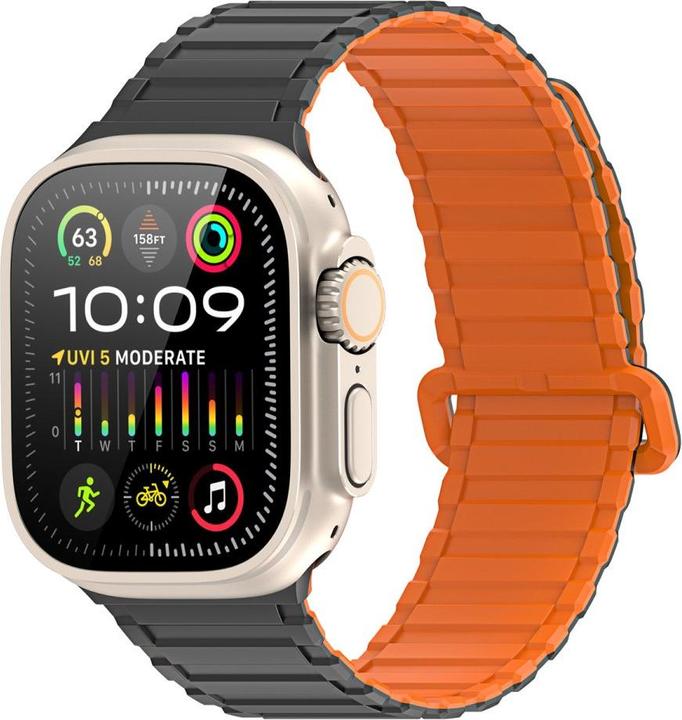 Dux Ducis KJ Bracelet (42 mm, 45 mm, 44 mm, 49 mm, Silicone, Aimant)