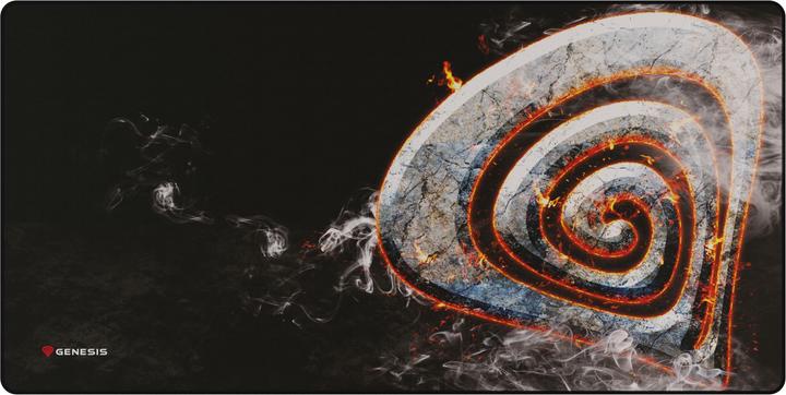 Image du produit Genesis Tapis de souris Carbon 500 MAXI LAVA G2 Edition, Multicolore, 450 x 900 x 2,5 mm