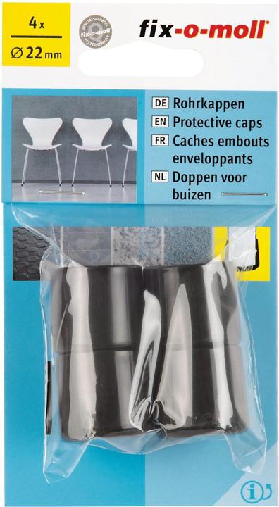 Fix-o-moll Rohrkappe (Steckgleiter, 4 Stück)