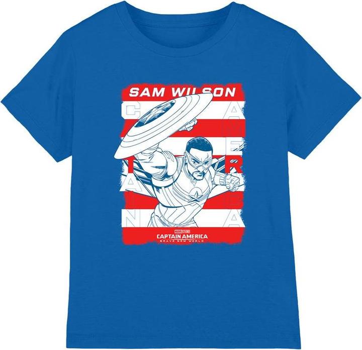 Image du produit Captain America - T-shirt - Enfant (140, 146)