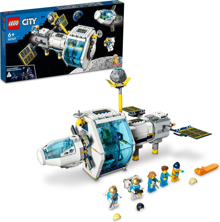 Productafbeelding LEGO Maanruimtestation (60349, LEGO Stad)