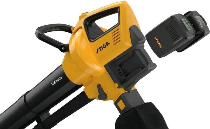 Productafbeelding Stiga VS 100e Kit (Oplaadbare batterij, Bladblazer, Bladzuiger, Vacuüm en ventilator)