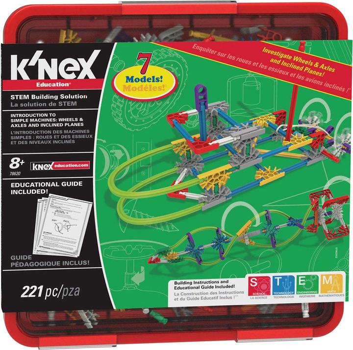 Actual product image K'Nex Intro to Simple Machines - Wheels/Axles & Inclined Pla