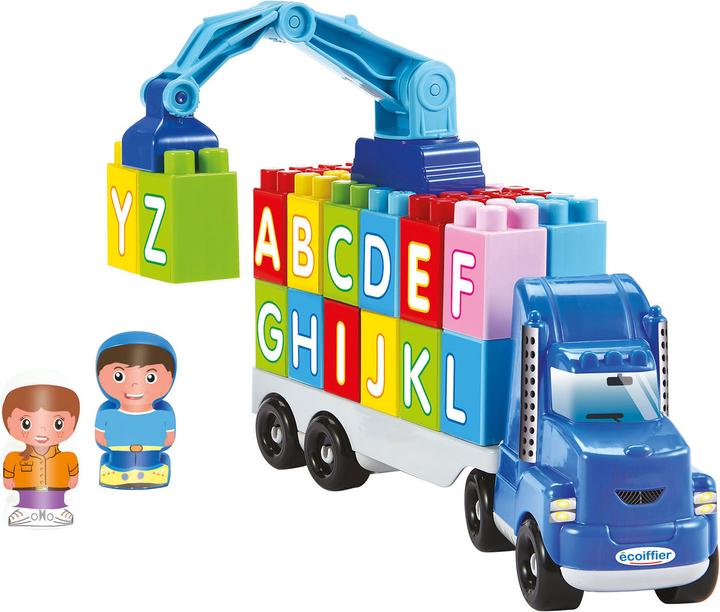 Abrick Camion con gru e lettere