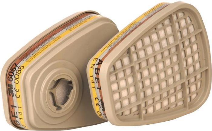 Produktbild 3M Filter 6057 ABE1 (Atemschutzmaske Ersatzfilter)