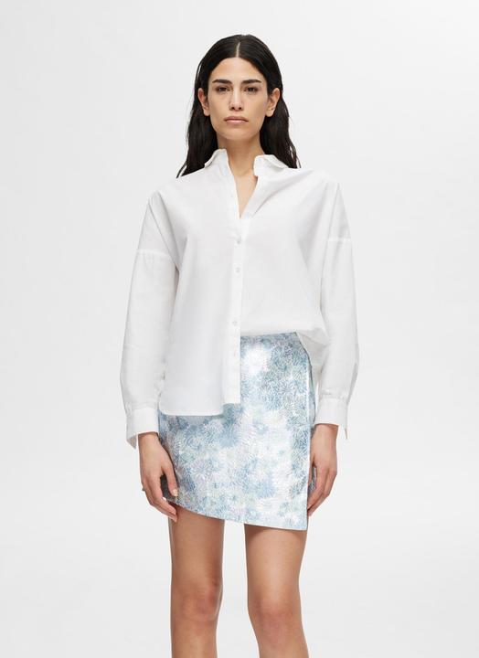 Image du produit Selected Femme Minijupe jacquard fleurie (34)