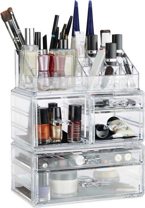 Image du produit Relaxdays Organisateur cosmétique 21 compartiments