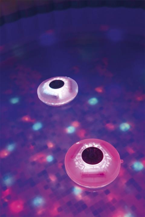 Actual product image Bestway Flowclear LED Floating Pool Light