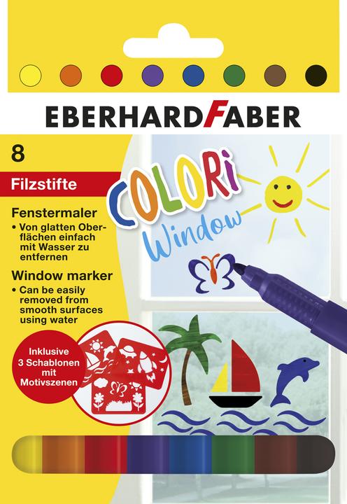 Immagine prodotto EberhardFaber Pennarelli colori per finestre (Ordinati)