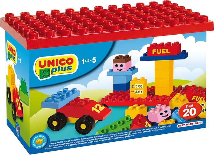 Actual product image Unico Unicoset with paper model