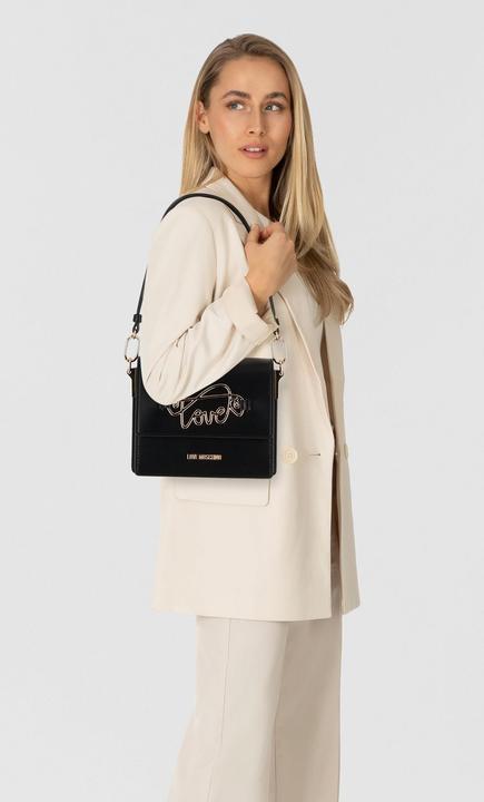 Produktbild Love Moschino Script Schultertasche 19 cm