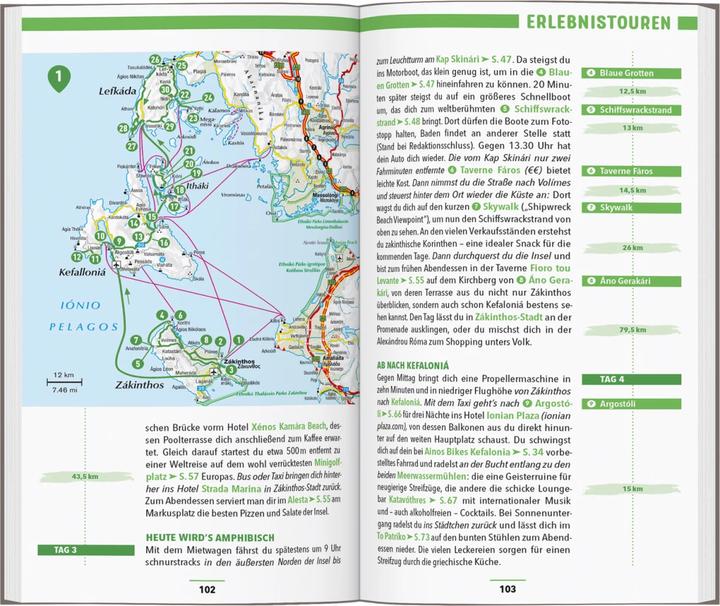 Produktbild Reiseführer Zákinthos, Itháki, Kefalloniá, Léfkas (Deutsch, Klio Verigou, Klaus Bötig, Elisabeth Heinze, 2024)