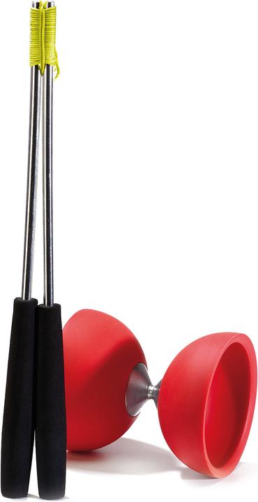 Actual product image Eureka! Rubber diabolo with aluminium rods