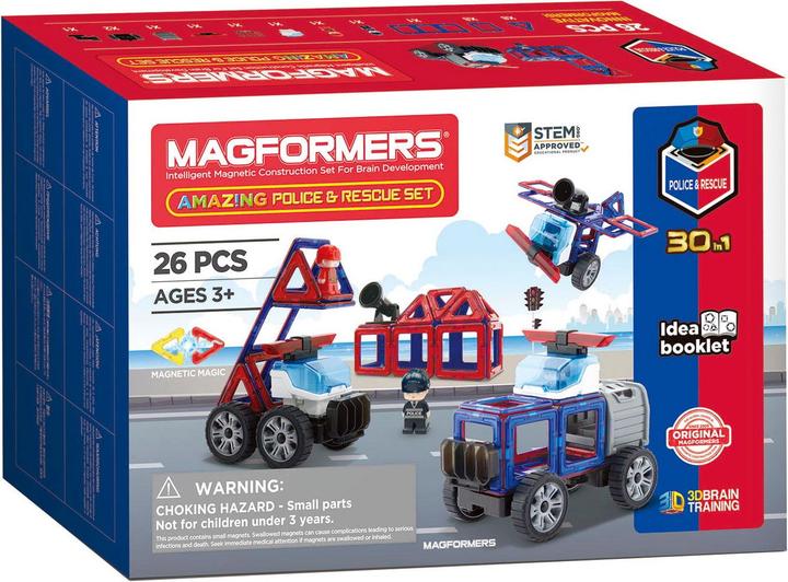Produktbild Magformers Amazing Police & Rescue Set