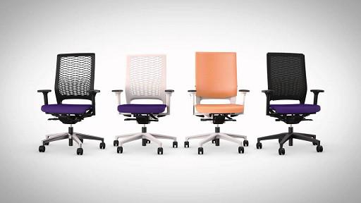 Actual product image Klöber Office Chair Mera 3d-Al